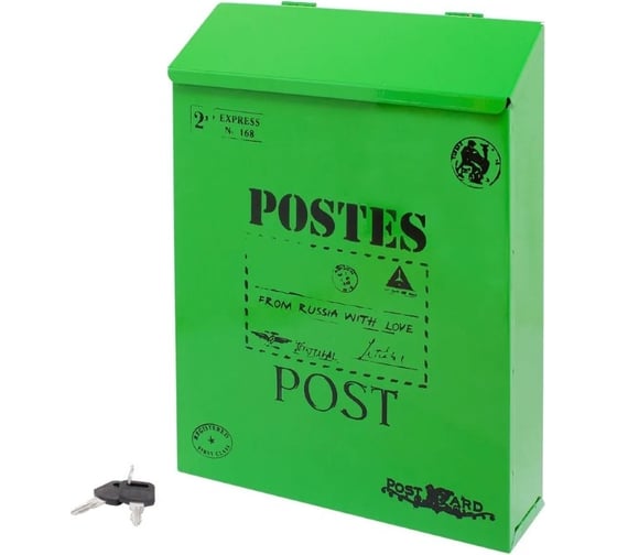 Изображение товара Ящик почтовый Аллюр №3010 салатовый 15393