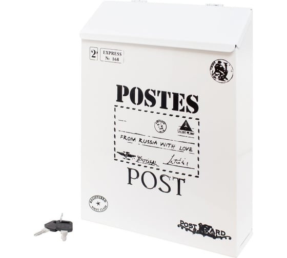 Изображение товара Ящик почтовый Аллюр №3010 белый 15389