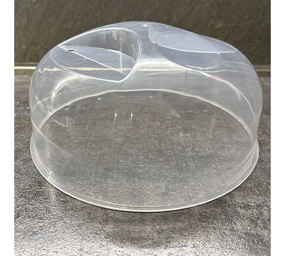 Изображение товара Крышка для СВЧ Мультипласт Групп 245 мм 56 прозрачный MPG9130