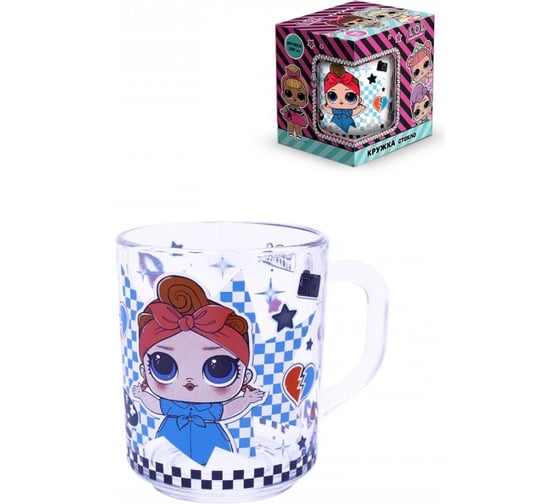 Изображение товара Кружка ND Play L.o.l. surprise dollsaregogo 230 мл, стекло 288523