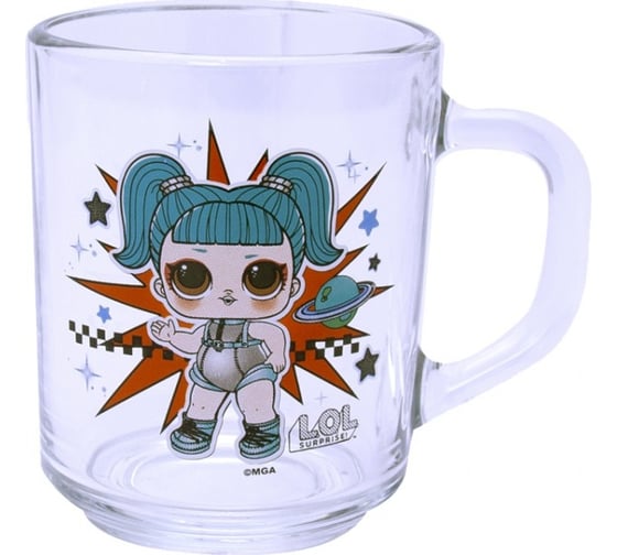 Изображение товара Кружка ND Play L.o.l. surprise dollsaregogo 230 мл, маленькая, стекло 287919