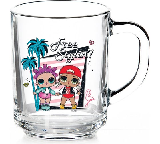 Изображение товара Кружка ND Play L.o.l. surprise ohsoradical маленькая, 230 мл, стекло 286042