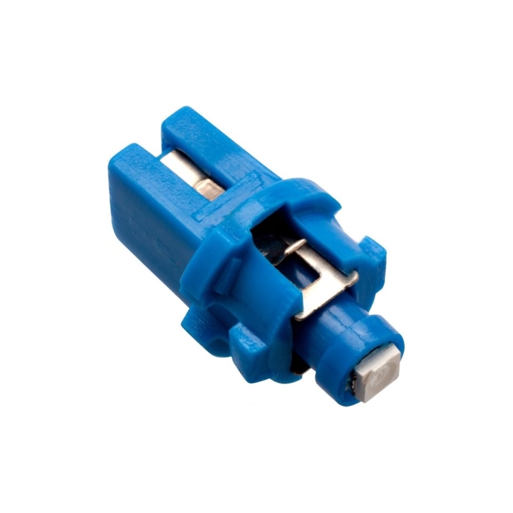 Изображение товара Светодиод МАЯК 12V T 5 1SMD с патроном BAX8.7D BLUE (панель приборов) 4660007274024 12T5\P8,7-B\1SMD