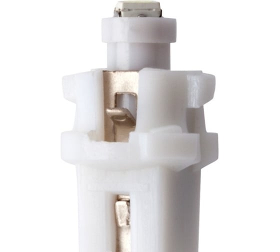 Изображение товара Светодиод МАЯК 12V T 5 1SMD с патроном BAX8.7D WHITE (панель приборов) 4660007274062 12T5\P8,7-W\1SMD