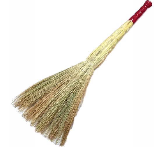 Изображение товара Веник 3-х лучевой IMPERA проволока, ручка в пленке, сорго 700006