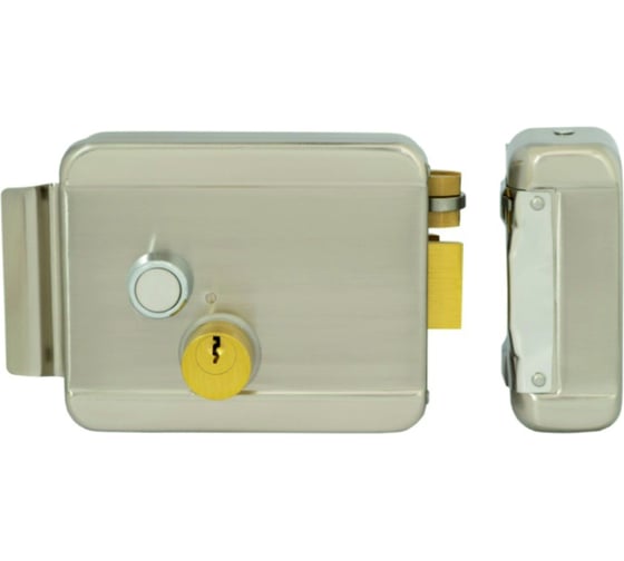 Изображение товара Электромеханический накладной замок VETTORE vеttore rj105b 5 keys (из нержавеющей стали с защитой от влаги, 5 ключей) sn (сатин) 20331