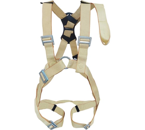 Изображение товара Страховочная привязь Потенциал СП-02-01 (огнеупорная ), с кованой фурнитурой, со спинным удлинителем и идентификационной книжкой ptc9338