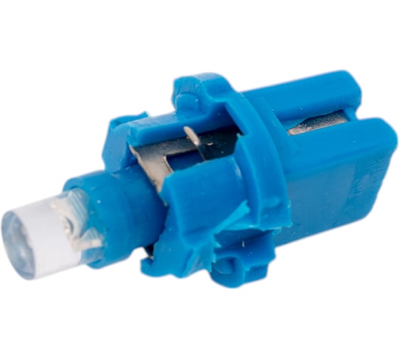 Изображение товара Светодиод МАЯК 12V T 5 с патроном BAX8.7d BLUE (панель приборов) 4660007273904 12T5\P8,7-B