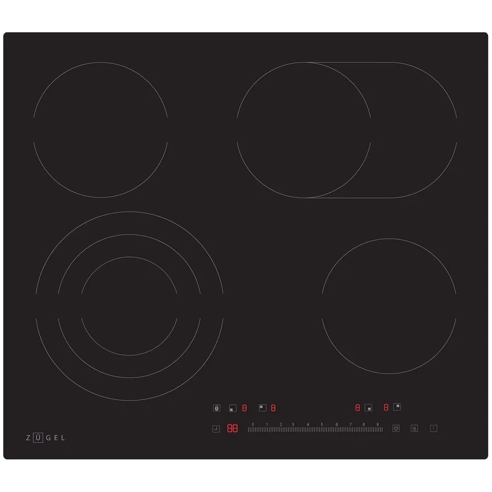 Изображение товара Варочная панель стеклокерамическая ZUGEL ZEH607B