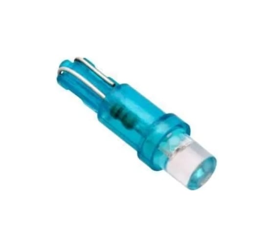 Изображение товара Светодиод МАЯК 12V T 5 W2.0x4.6d BLUE (панель приборов) 4660007275175 12T5-B