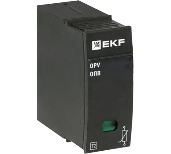 Изображение товара Сменный модуль к ОПВ-B EKF In-30кА 440В с сигн. opv-b-module