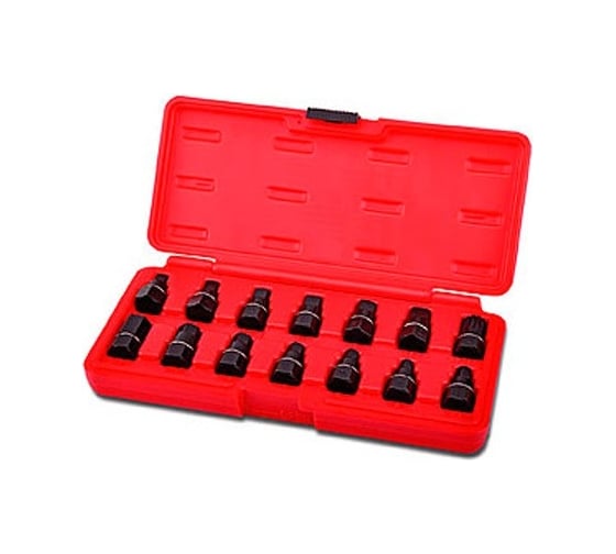 Изображение товара Набор головок для маслосливных пробок TOPTUL JGAI1403