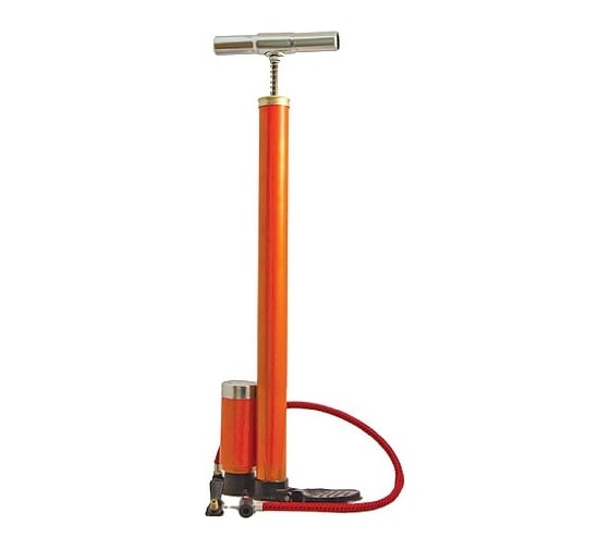 Изображение товара Ручной насос АВТОСТОП ORANGE с ресивером и манометром AC-9001 658915