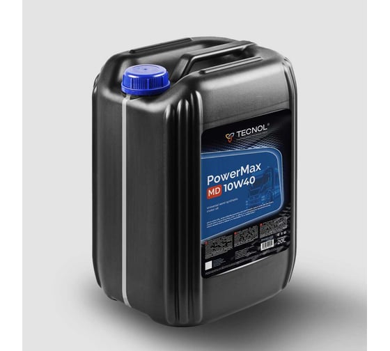 Изображение товара Масло моторное полусинтетическое TECNOL powermax MD 10w40 (20 л.) API CI-4/SL, ACEA E7, 394062-020