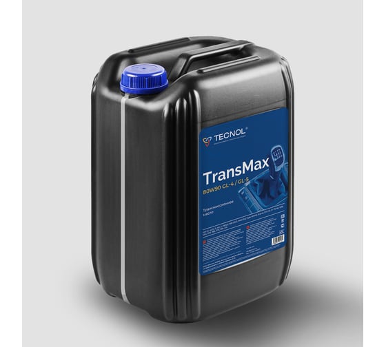 Изображение товара Масло трансмиссионное TECNOL transmax 80w90 gl-4/gl-5, 20л 394116-020