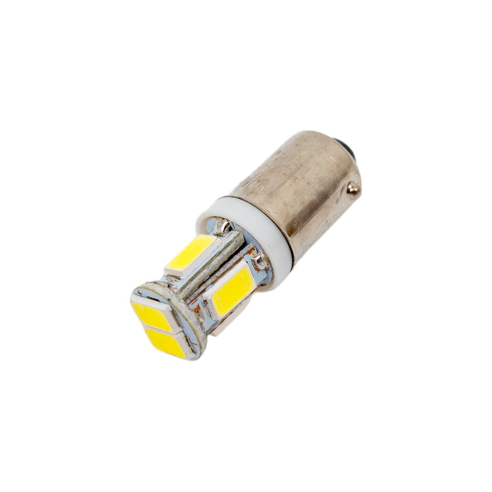 Изображение товара Светодиод МАЯК 12V T 8 6SMD (5630) BA9s WHITE 12T8-W\6SMD5630