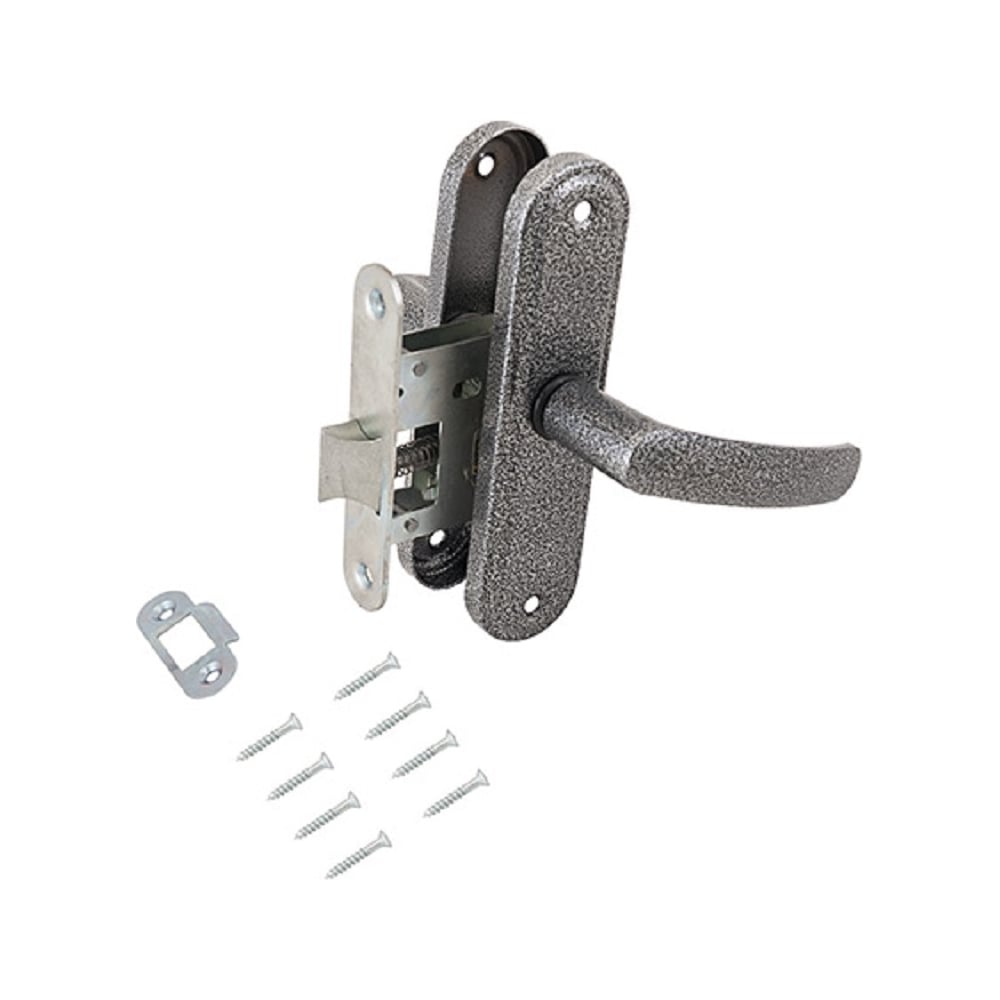 Изображение товара Защёлка ЗЕНИТ ЗЩ3.08 серебро для межкомнатных дверей классическая