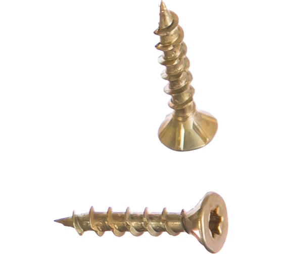 Изображение товара Конструкционный шуруп ЕВРОПАРТНЕР для дерева с фрезой потай ж/п Torx 15, 3.5 х 20 25шт T2 0636 1