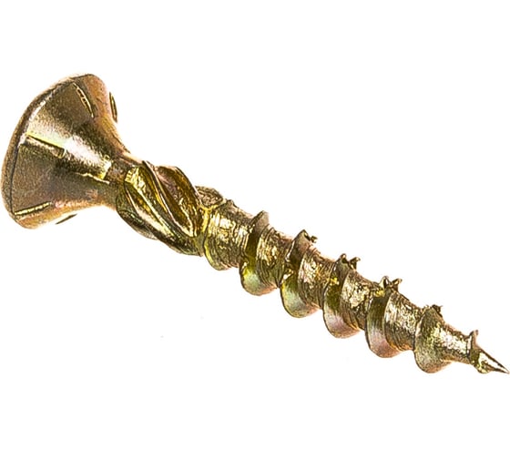 Изображение товара Конструкционный шуруп ЕВРОПАРТНЕР для дерева с фрезой потай ж/п Torx 20, 4.0х25 25шт T2 0647 1