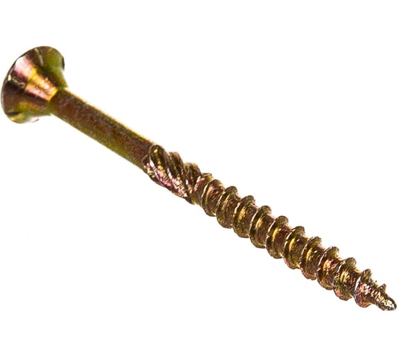 Изображение товара Конструкционный шуруп ЕВРОПАРТНЕР для дерева с фрезой потай ж/п Torx 10, 3.0х35 20шт T2 0624 1