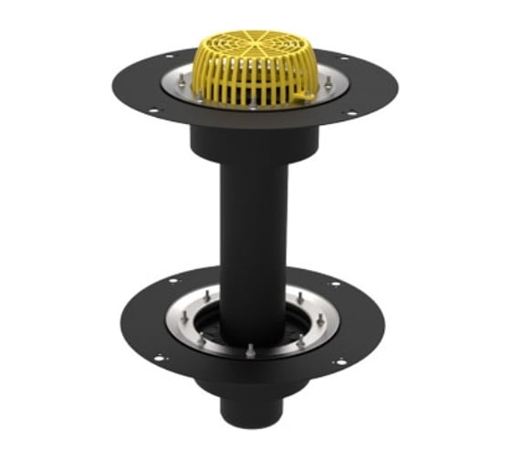 Изображение товара Воронка кровельная двухуровневая Татполимер 110х450 мм ТП-09.У.100/4 52999