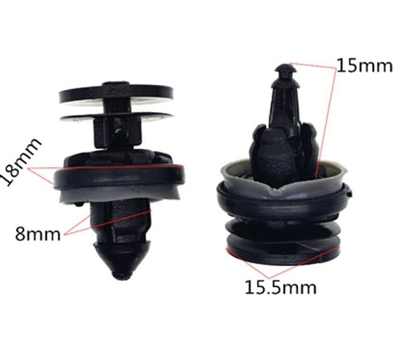 Изображение товара Клипса крепежная для а/м VAG обшивки двери, багажника 7l6868243, 10 шт Nord-Yada 909461