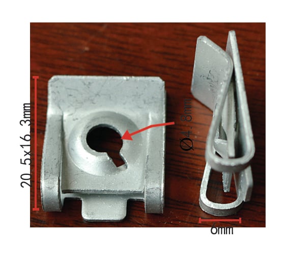 Изображение товара Скоба универсальная 4.8x16.3x20.5 мм, 10 шт Nord-Yada 909398