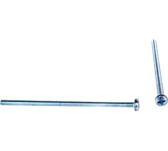 Изображение товара Винт КРЕП-КОМП полуцилиндрическая головка, цинк DIN7985 4х80 25шт вц480мф