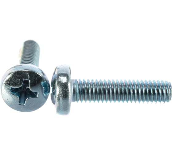 Изображение товара Винт КРЕП-КОМП полуцилиндрическая головка, цинк DIN7985 5х20 50шт вц520мф