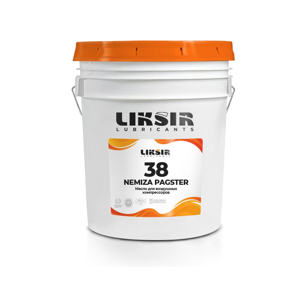 Изображение товара Компрессорное масло LIKSIR на основе pag и poe nemiza pagster 38, 20л 201701