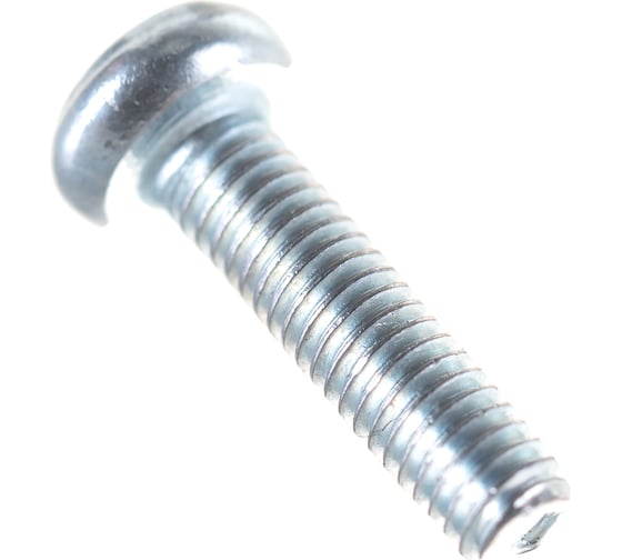 Изображение товара Винт КРЕП-КОМП полуцилиндрическая головка, цинк DIN7985 3х12 1000шт вц312ф