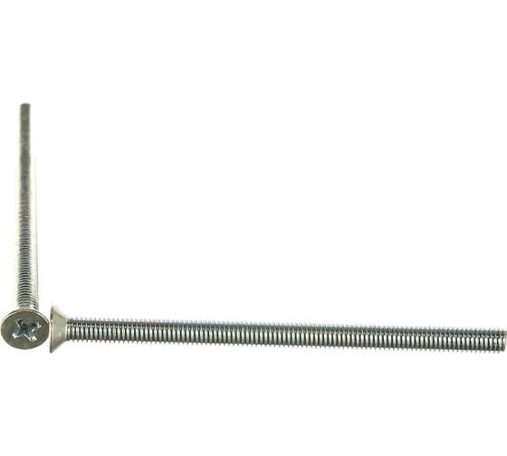 Изображение товара Потайной винт КРЕП-КОМП цинк DIN965 5х80 20шт вп580мф