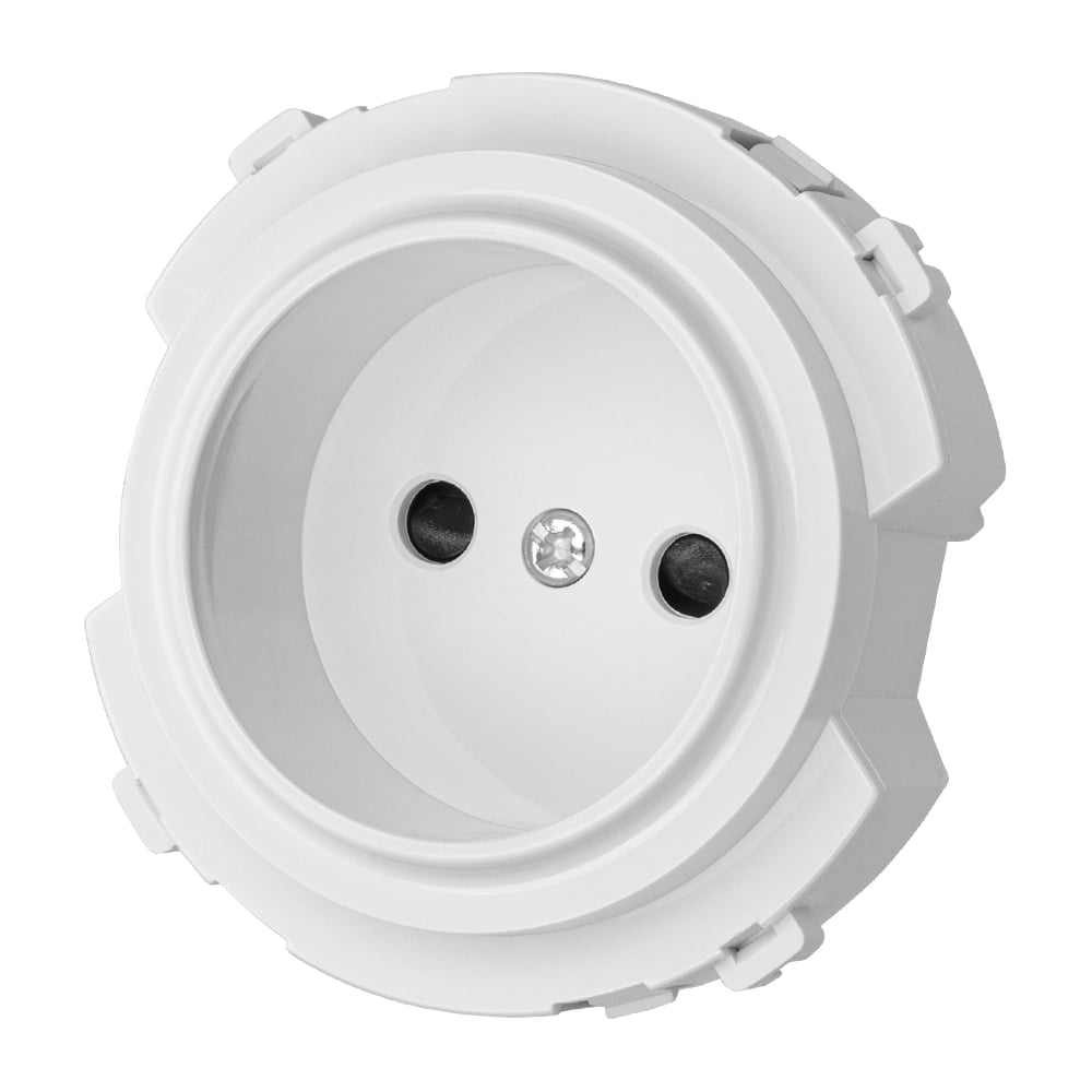 Изображение товара Розетка TDM ELECTRIC 2п 16А 250В с защитными шторками белая SQ1819-0008