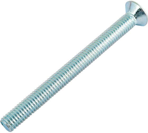 Изображение товара Потайной винт КРЕП-КОМП цинк DIN965 6х65 20шт вп665мф