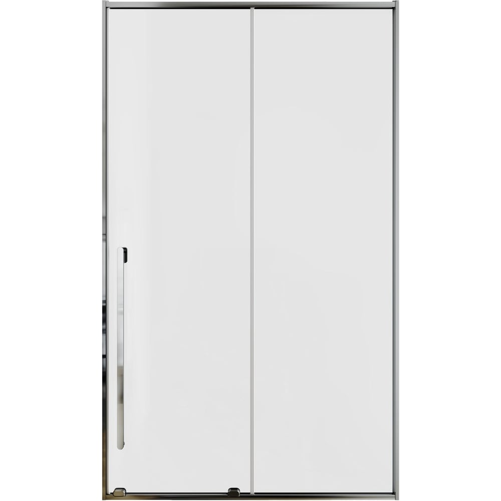 Изображение товара Раздвижная дверь ALLEN BRAU 3.11006.00 FANTASY 2.0, 1200 мм, стекло прозрачное, Easyclean, хром (312655) 00312655