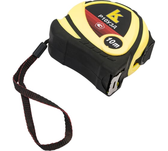 Изображение товара Рулетка 10м КАЛИБРОН с держателем, обрез. кл.3 Р10УЗД 78176