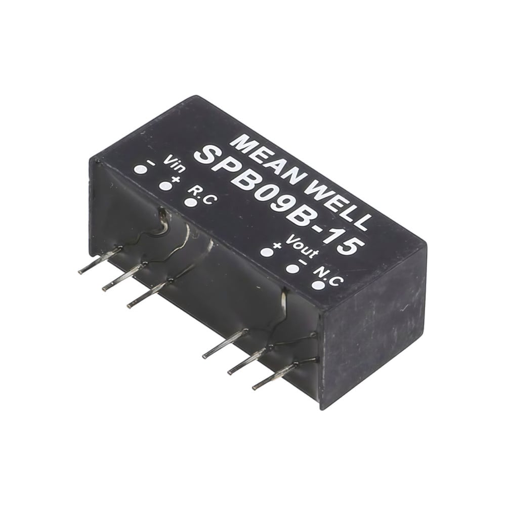Изображение товара Преобразователь Mean Well DC-DC SPB09B-15 Т03416698 промышленный
