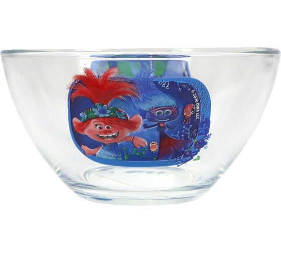Изображение товара Салатник ND Play тролли 2 серия техно, 12.5 см, стекло 286874