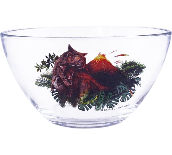 Изображение товара Салатник ND Play мир юрского периода, вулкан, 11 см, стекло 297930