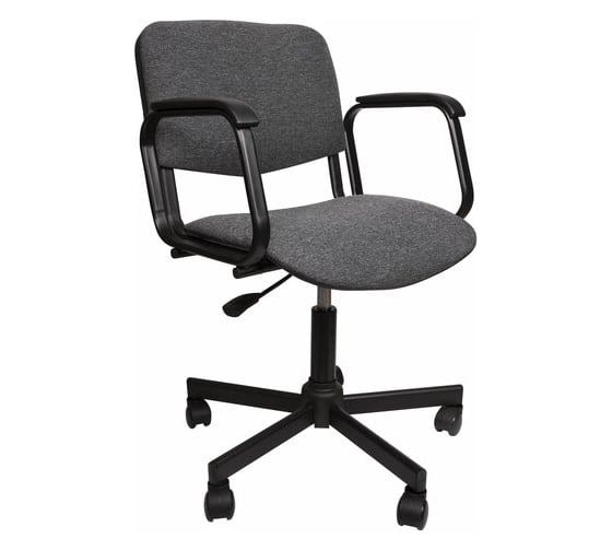 Изображение товара Кресло ОФИСМАГ Кр08, с подлокотниками, серое 531635