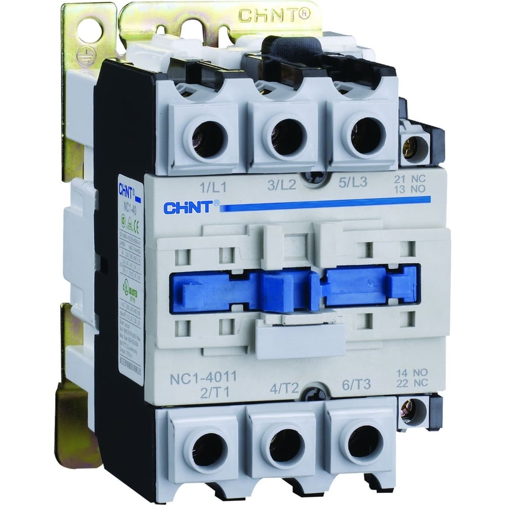 Изображение товара Контактор CHINT NC1-4011 40А, катушка 42В AC, 1НО+1НЗ AC-3 (R) 222293