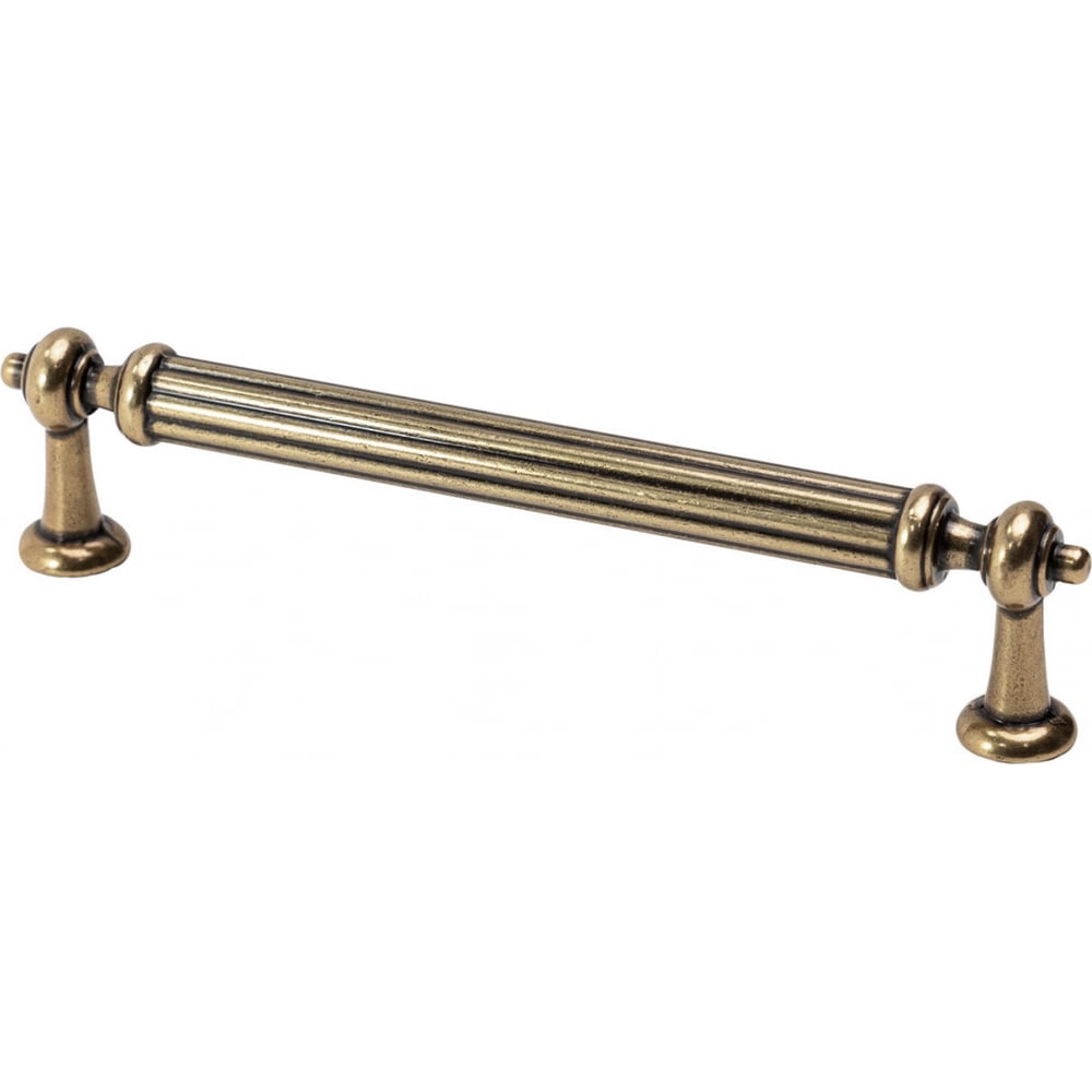 Изображение товара Ручка мебельная AKS ADAM-128 античная латунь для корпусной мебели