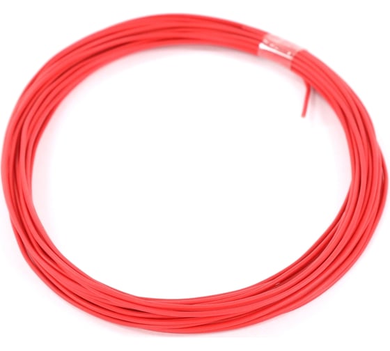 Изображение товара Провод VOLTON ПВАМ 0,75 кв.мм, 20м (красный) VLT400203