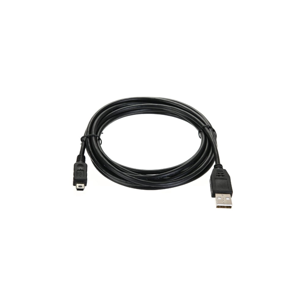 фото Кабель telecom usb 2.0 a--mini-b 5p, 3,0м, чёрный tc6911bk-3.0m