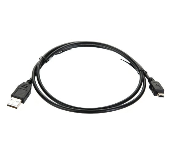 Изображение товара Кабель Telecom USB 2.0 A--mini-B 5P, 1м, черный TC6911BK-1.0M
