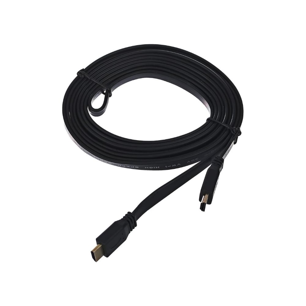 фото Плоский кабель tv-com hdmi 19m/m 1.4v 3m cg200f-3m