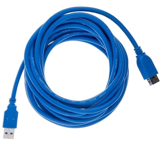 Изображение товара Удлинительный кабель VCOM USB3.0 Am-Af 5m /VUS7065-5M