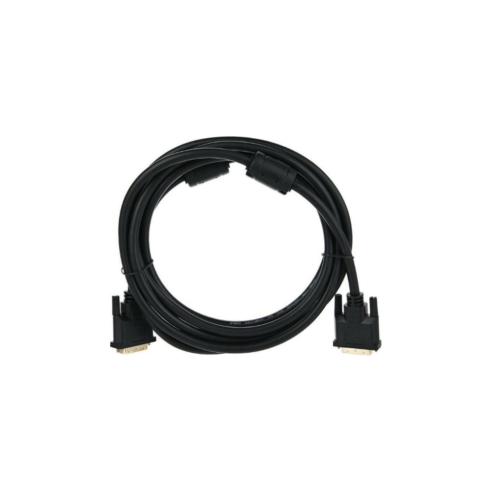 фото Кабель vcom dvi-dvi dual link /25m-25m/, 3m, 2 фильтра vdv6300-3m