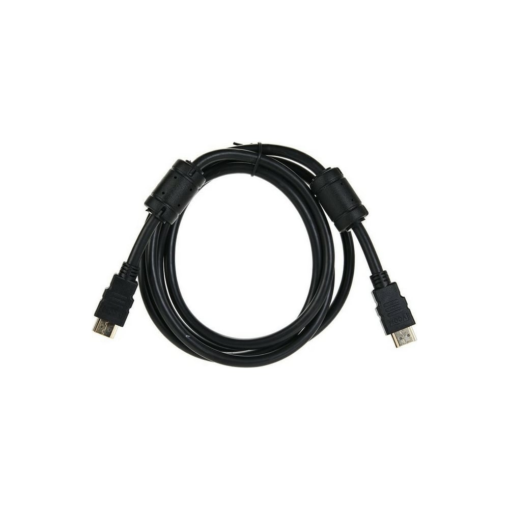 фото Кабель vcom hdmi 19m/m ver:1.4+3d, 1,8m, 2 фильтра blister vhd6020d-1.8mb