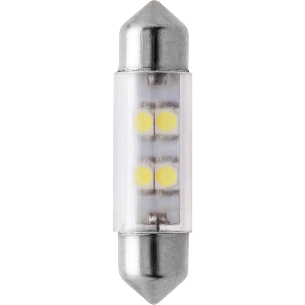 Изображение товара Светодиодная лампа МАЯК 24V T11x36 S8.5 4SMD белая